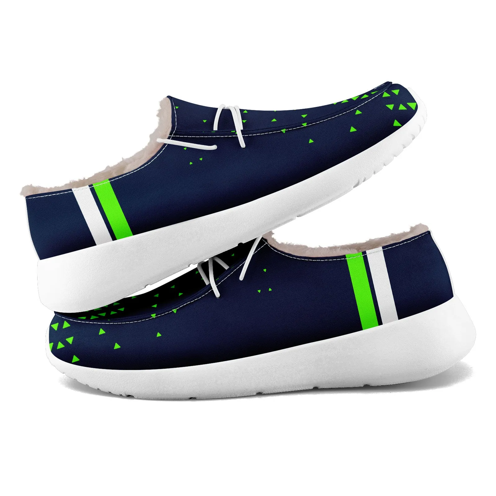 Custom Blue Green Seattle Shoes Personalized Sneaker FN042-D020279-27