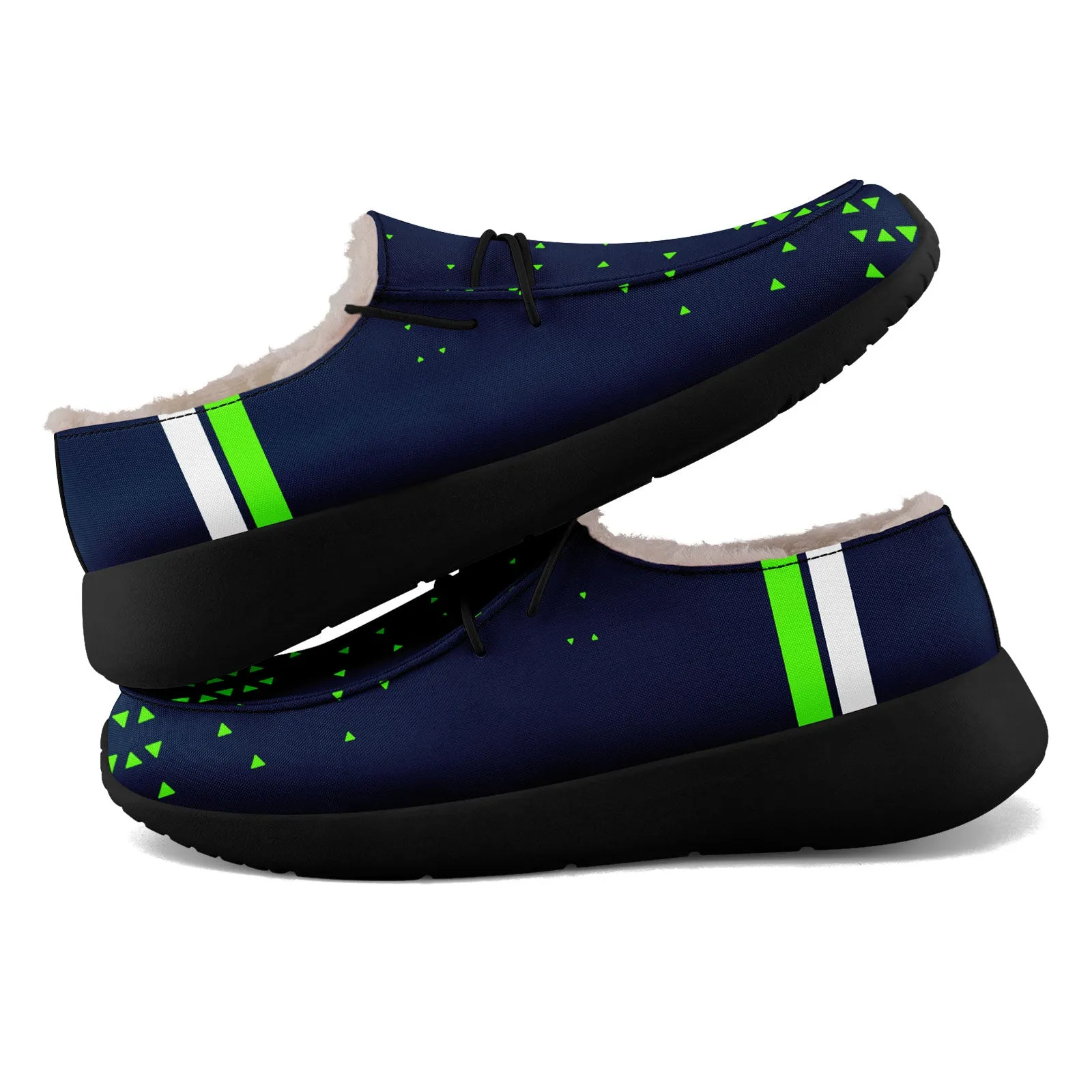 Custom Blue Green Seattle Shoes Personalized Sneaker FN042-D020279-27