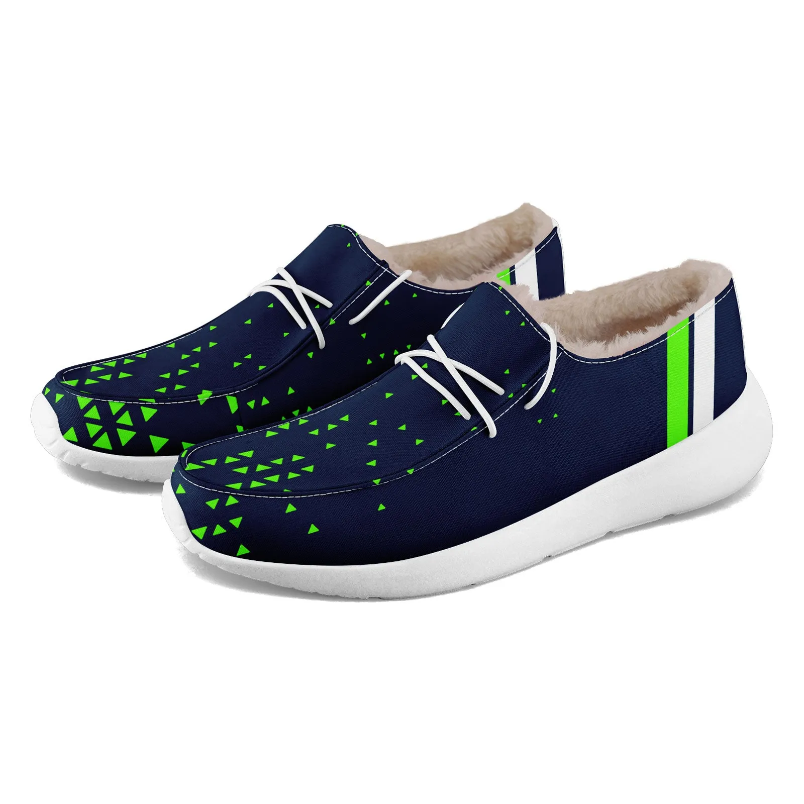 Custom Blue Green Seattle Shoes Personalized Sneaker FN042-D020279-27