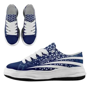 Custom Blue White Indiana Shoes Personalized Sneaker FN038-D023003-14 Custom Online