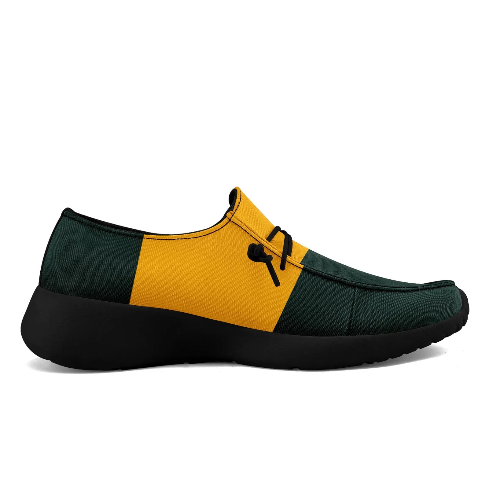 Custom Green Bay Green Yellow Shoes Personalized Sneaker FN018-D020278-13 Custom Online