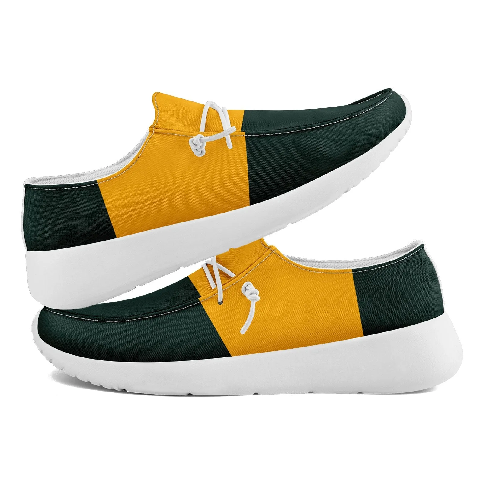 Custom Green Bay Green Yellow Shoes Personalized Sneaker FN018-D020278-13 Custom Online