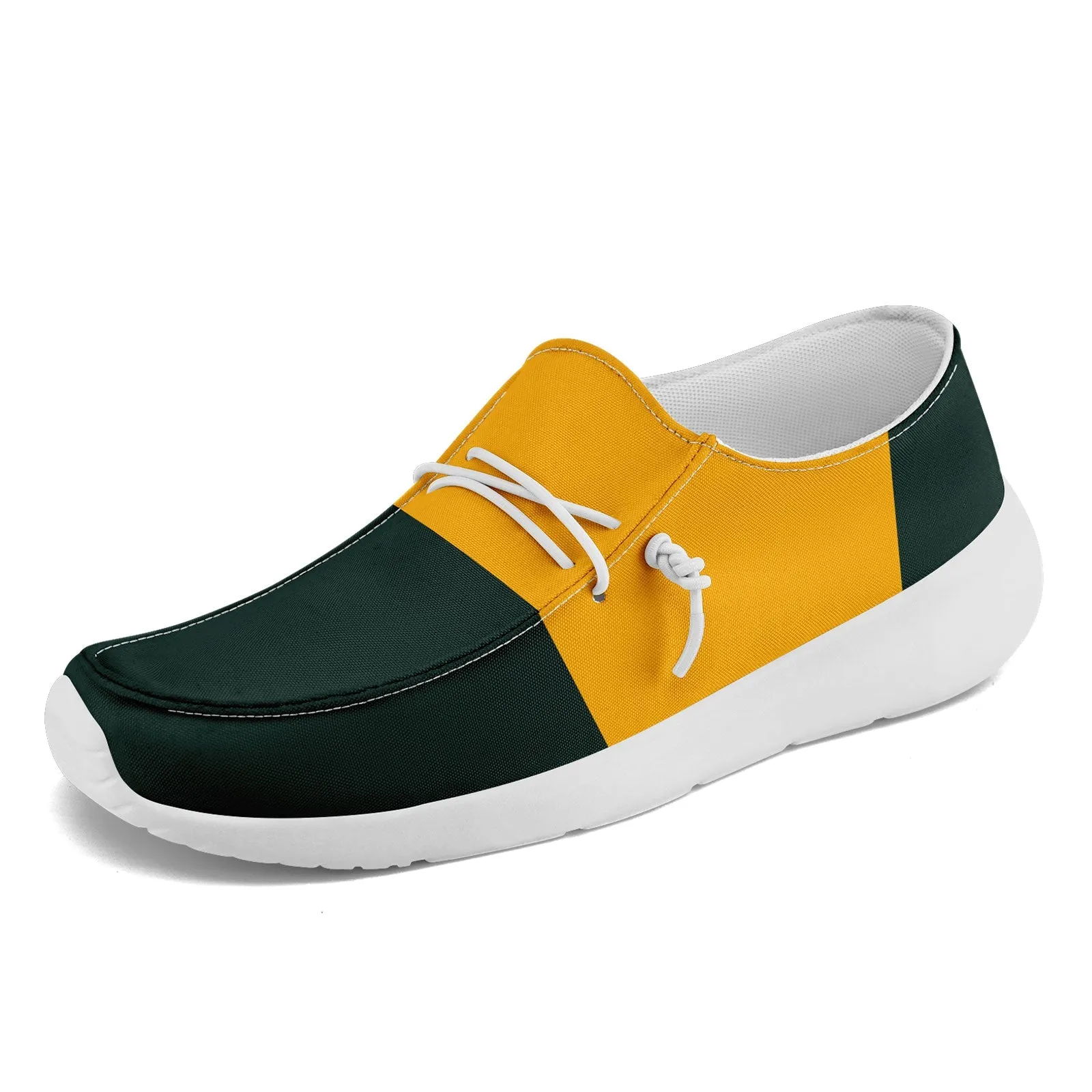 Custom Green Bay Green Yellow Shoes Personalized Sneaker FN018-D020278-13 Custom Online