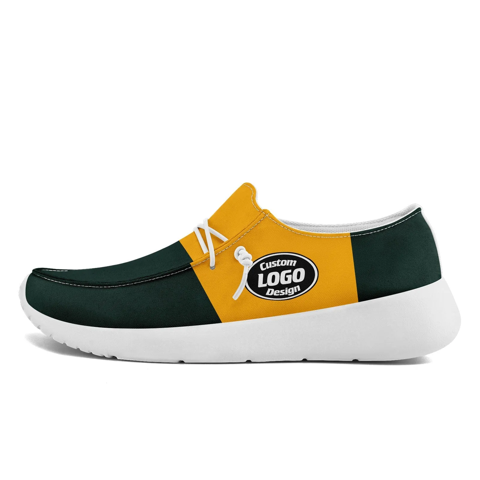 Custom Green Bay Green Yellow Shoes Personalized Sneaker FN018-D020278-13 Custom Online