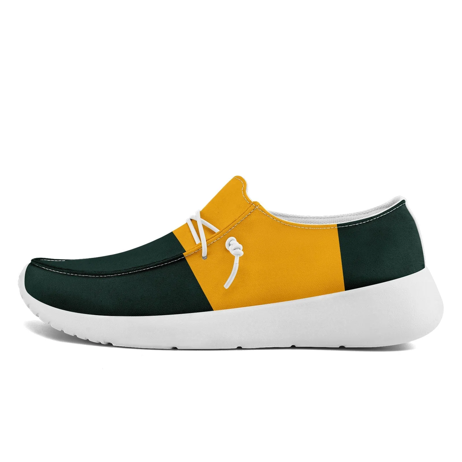 Custom Green Bay Green Yellow Shoes Personalized Sneaker FN018-D020278-13 Custom Online