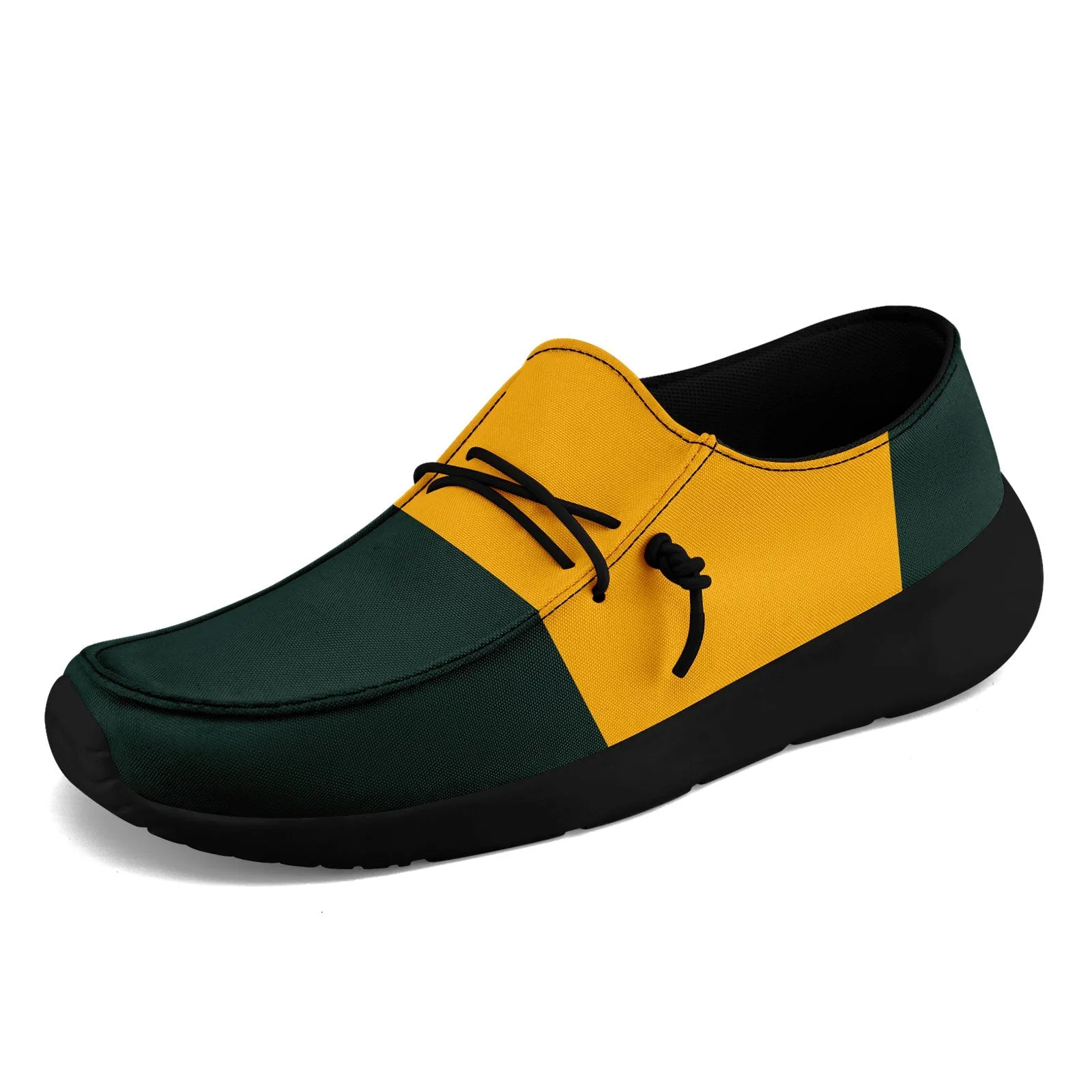 Custom Green Bay Green Yellow Shoes Personalized Sneaker FN018-D020278-13 Custom Online