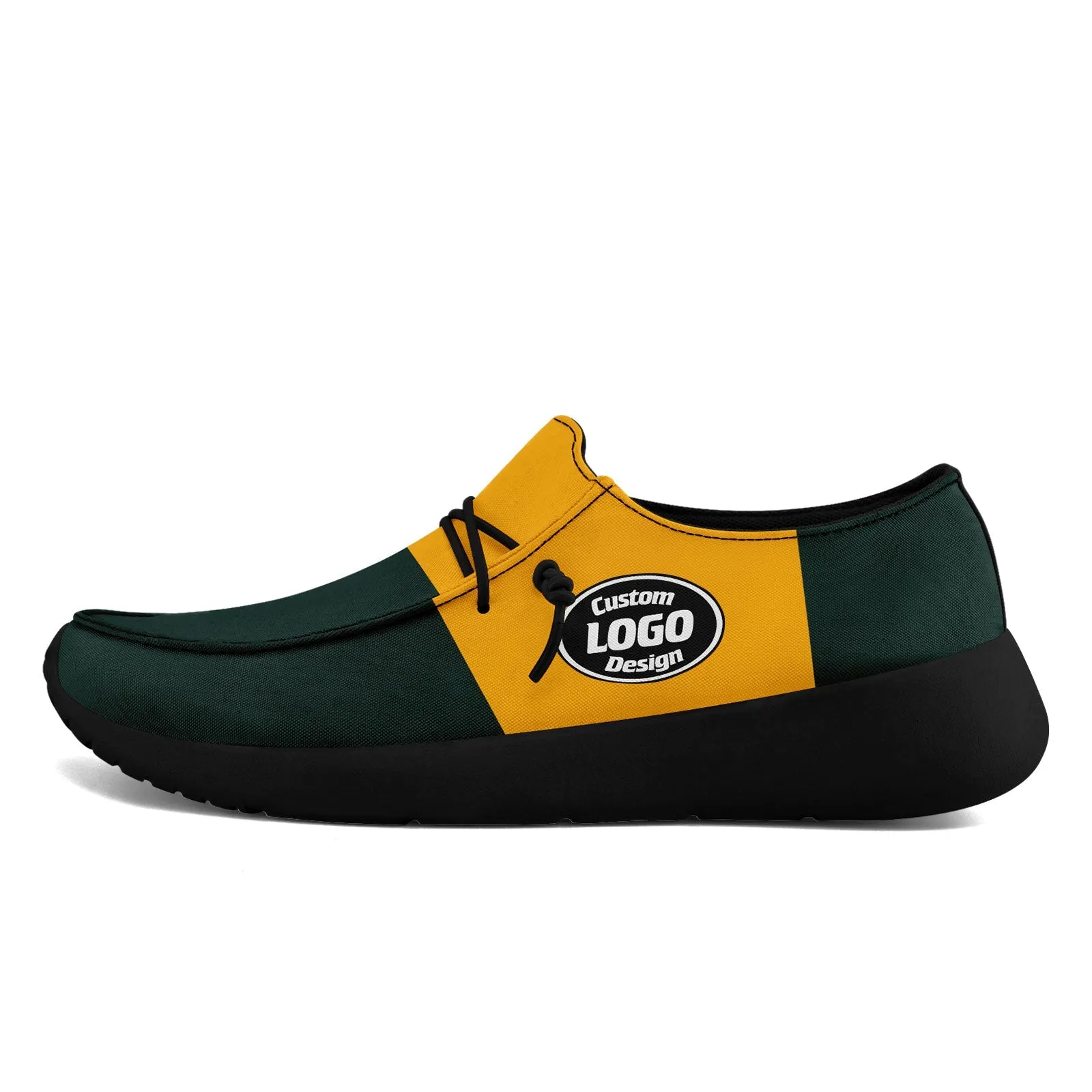 Custom Green Bay Green Yellow Shoes Personalized Sneaker FN018-D020278-13 Custom Online