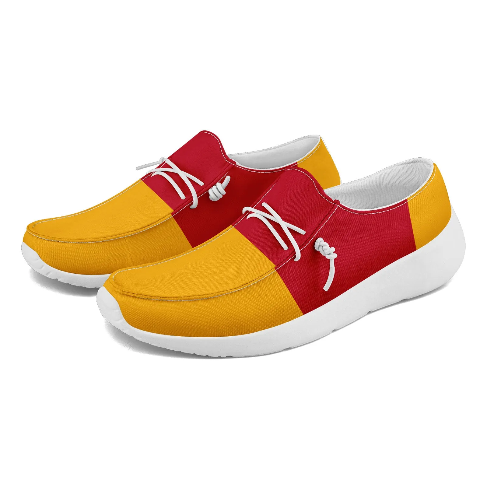 Custom Pittsburgh Yellow Red Shoes Personalized Sneaker FN018-D020278-30