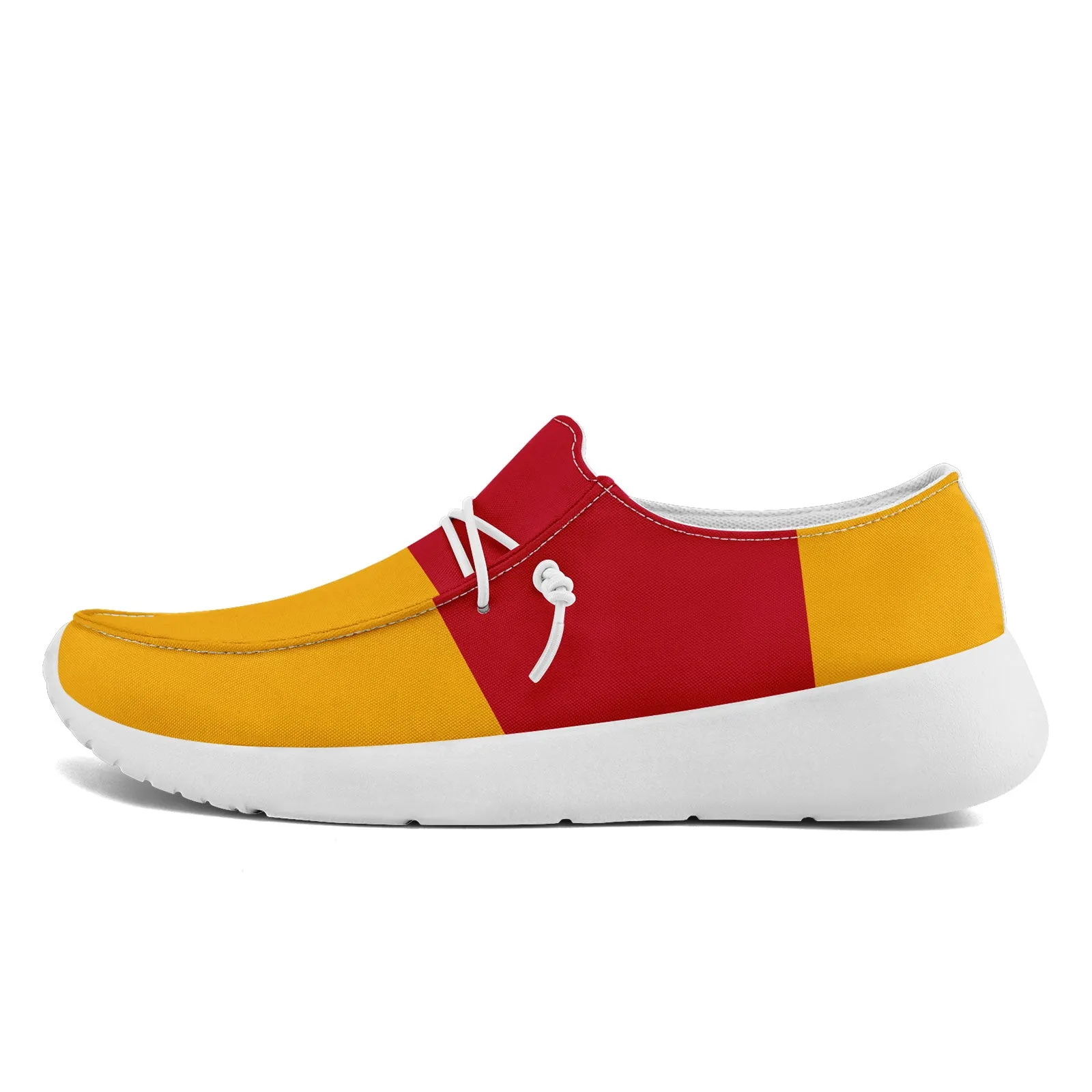 Custom Pittsburgh Yellow Red Shoes Personalized Sneaker FN018-D020278-30