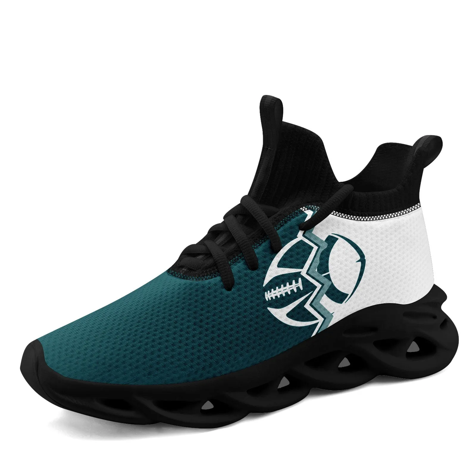 Custom White Green Pennsylvania MaxSoul Shoes and Hat Combo Offer Personalized Combo ZH-D028017-12