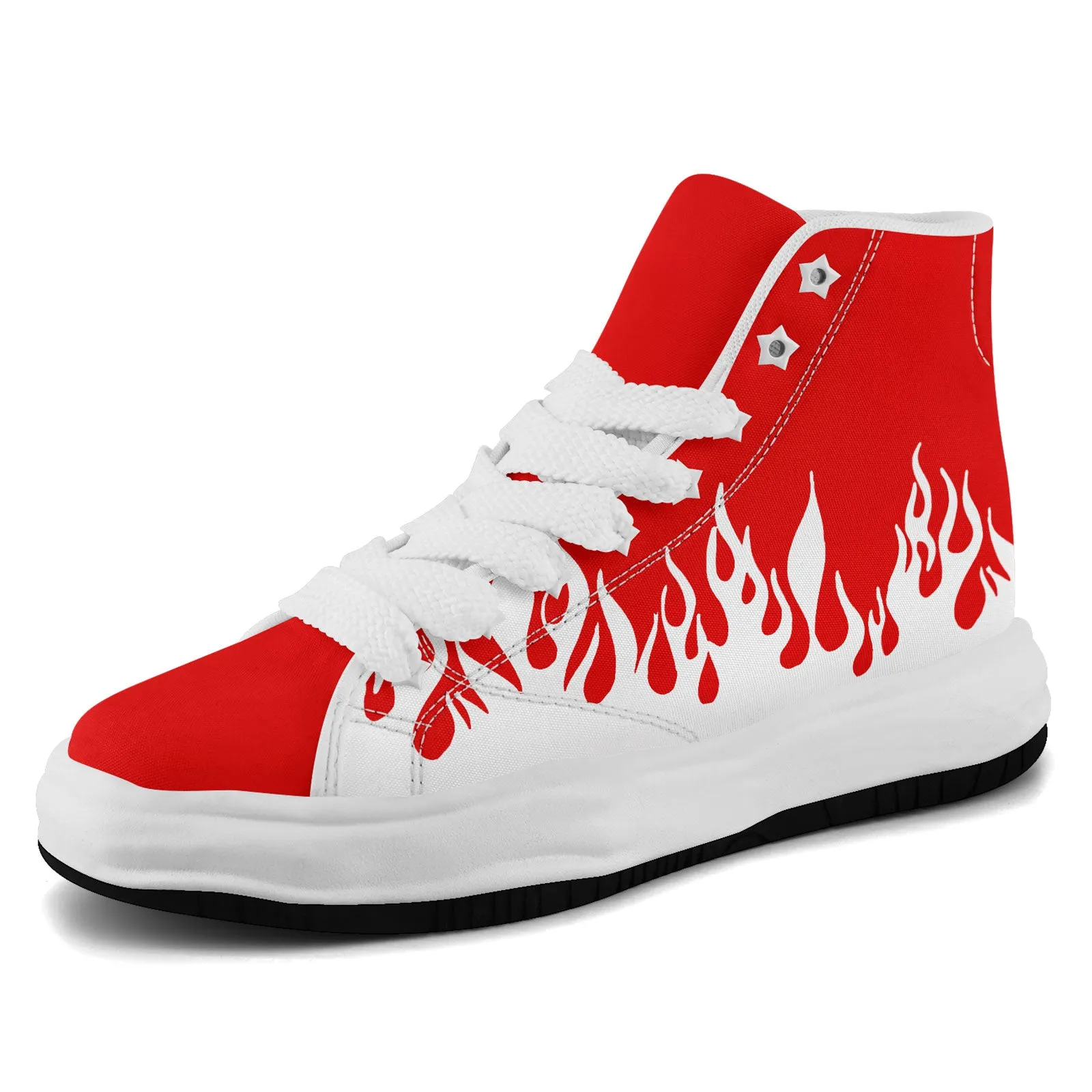 Custom White Red New York Firesoul Shoes Personalized Sneaker FN039-D020272-21