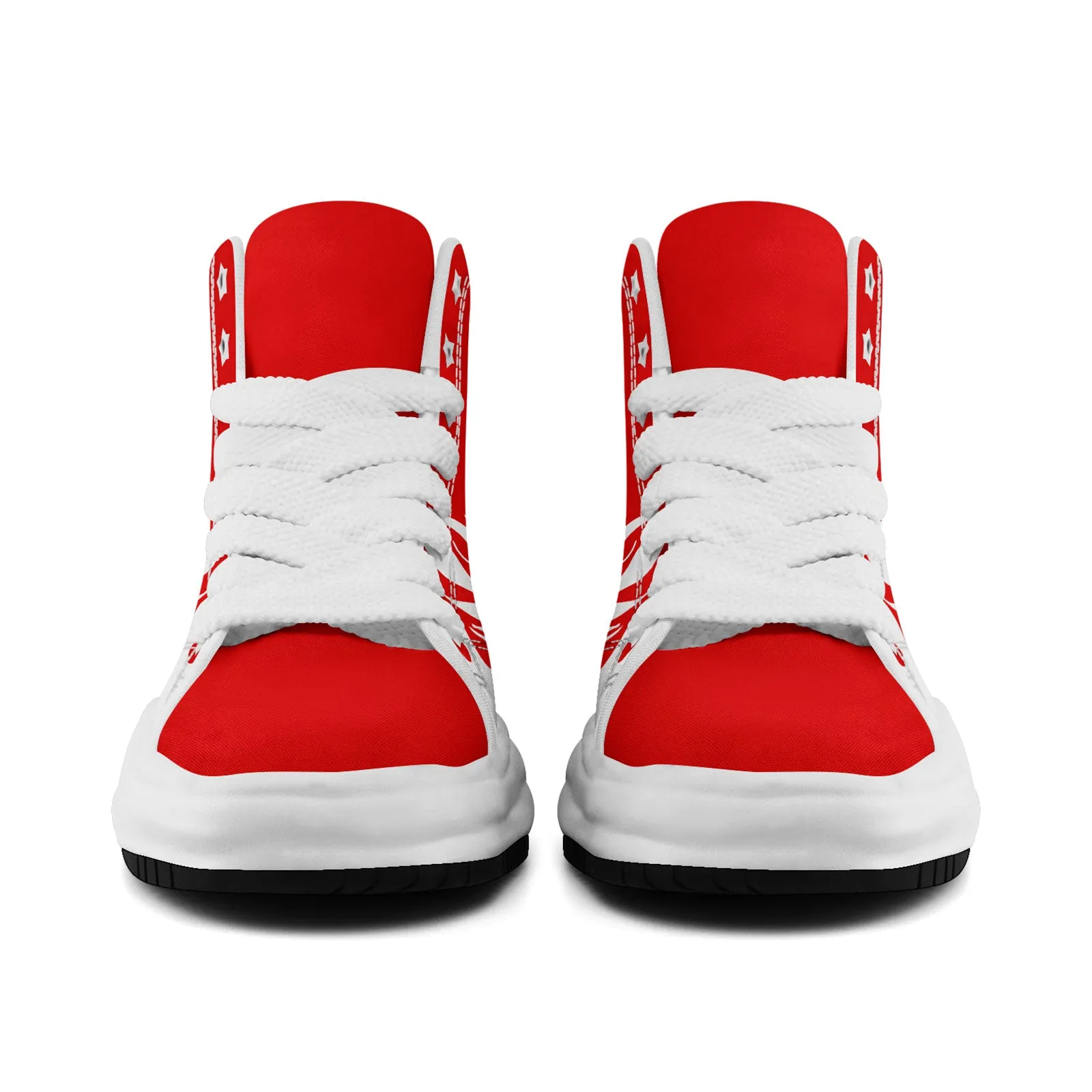 Custom White Red New York Firesoul Shoes Personalized Sneaker FN039-D020272-21