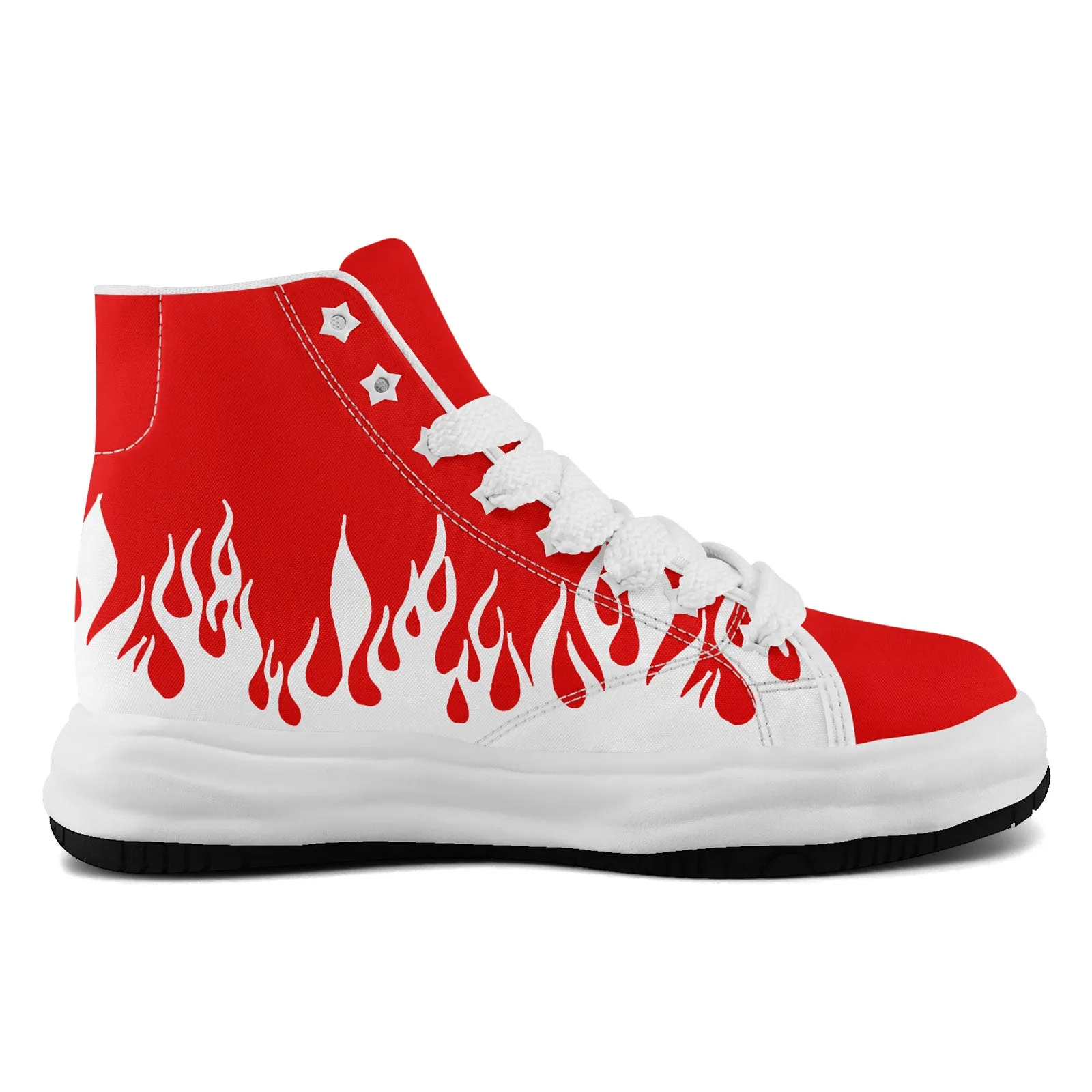 Custom White Red New York Firesoul Shoes Personalized Sneaker FN039-D020272-21