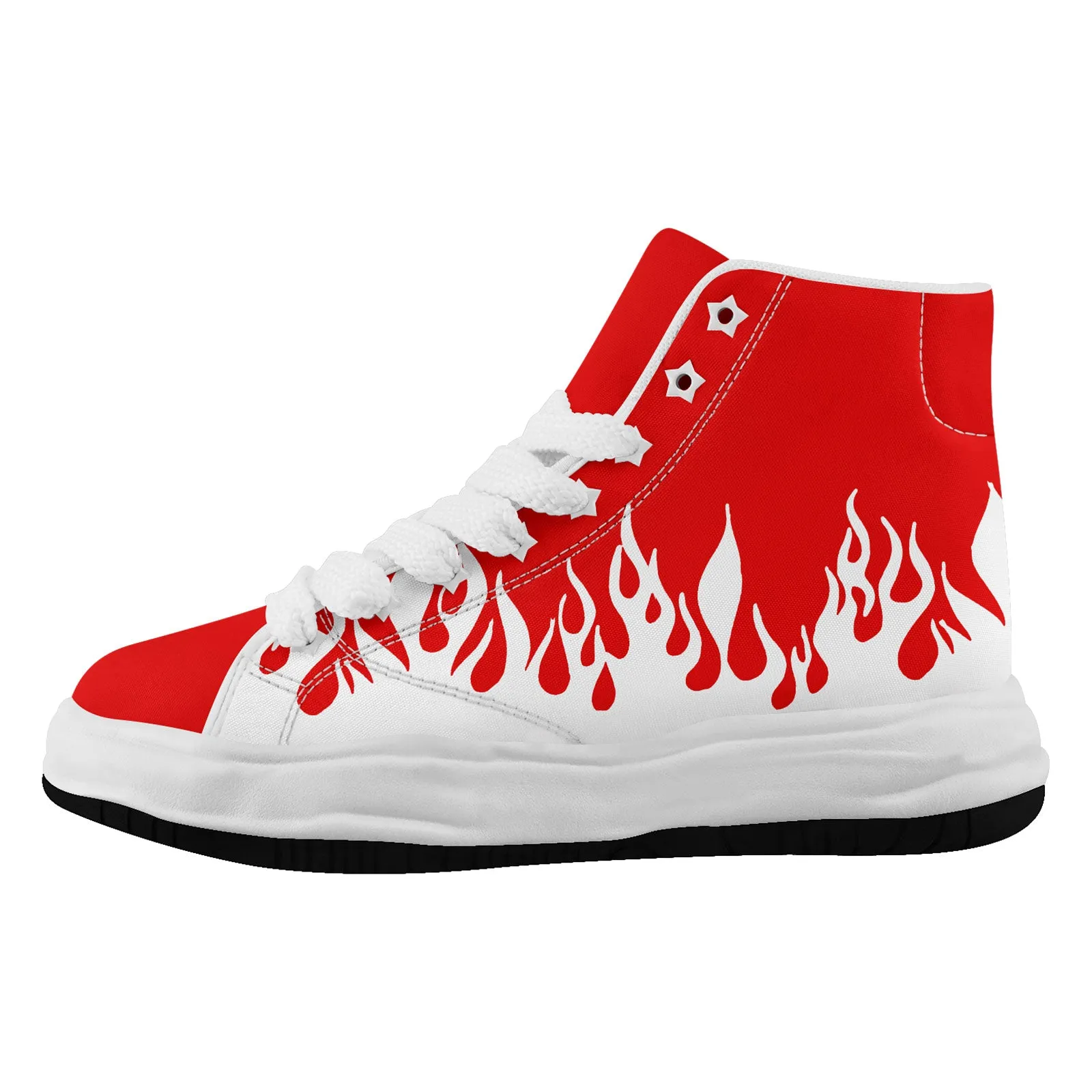 Custom White Red New York Firesoul Shoes Personalized Sneaker FN039-D020272-21