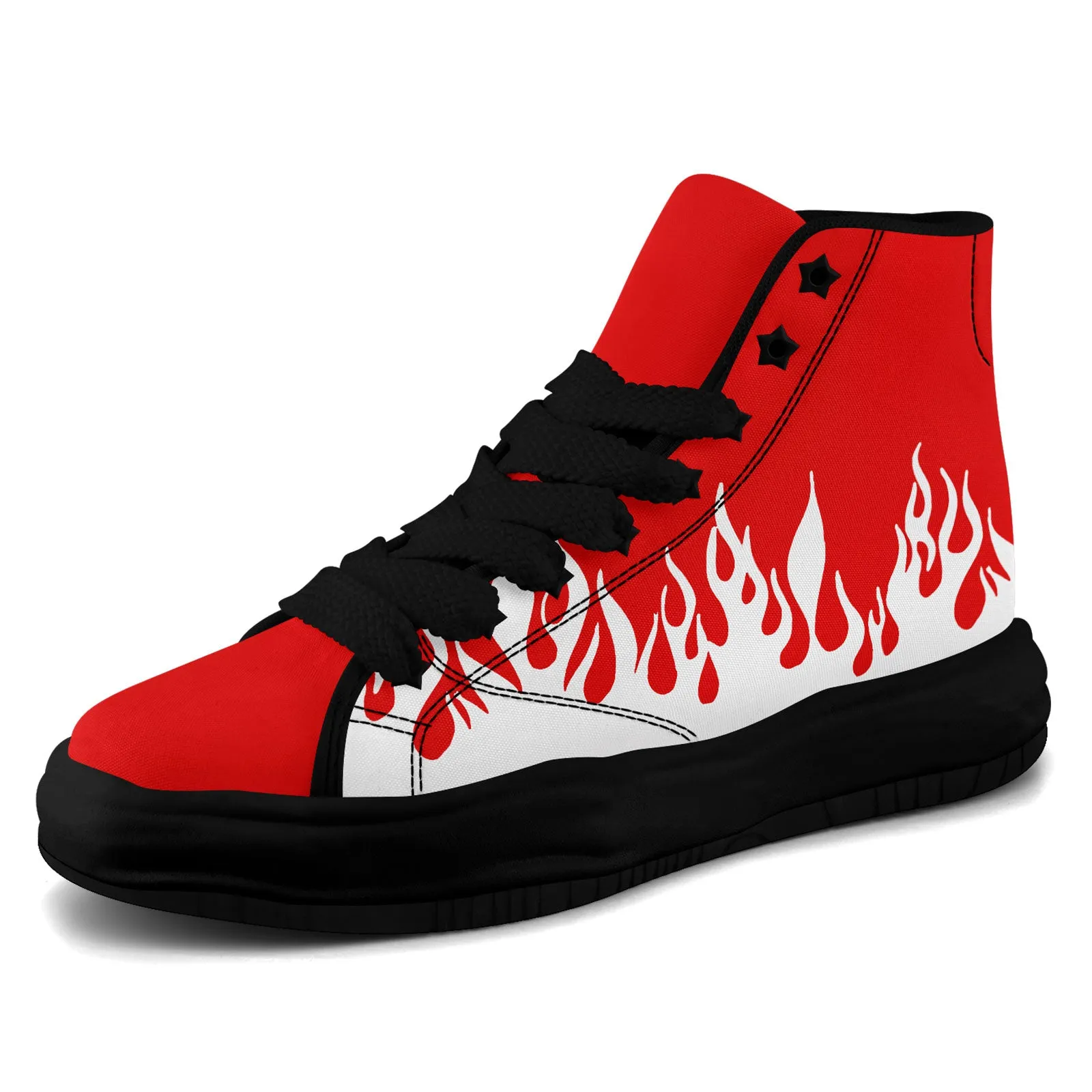 Custom White Red New York Firesoul Shoes Personalized Sneaker FN039-D020272-21