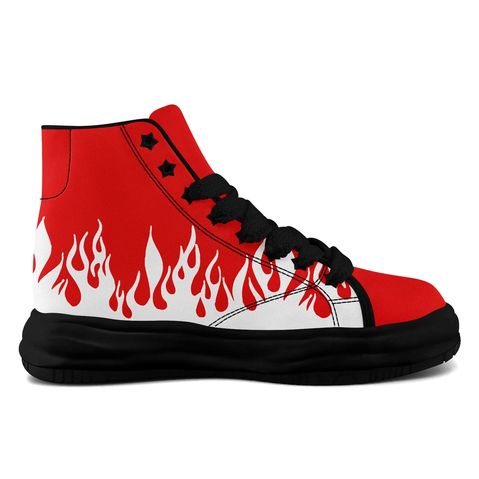 Custom White Red New York Firesoul Shoes Personalized Sneaker FN039-D020272-21