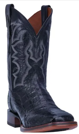 Dan Post Mens Kingsly Black Caiman Western Boots Style DP4805