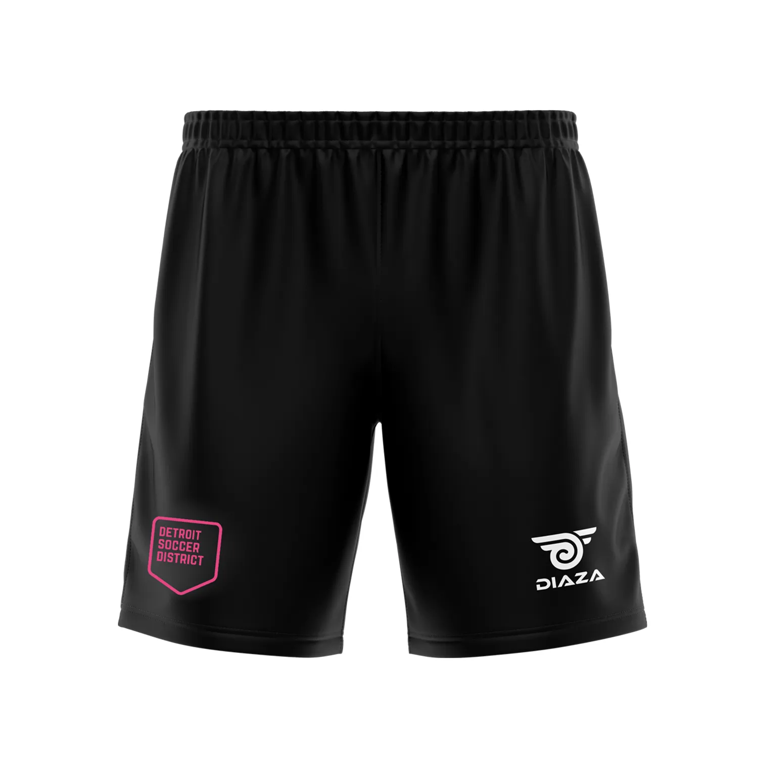 Detroit Soccer District Home Training Uniform Black