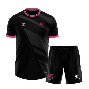 Detroit Soccer District Home Training Uniform Black