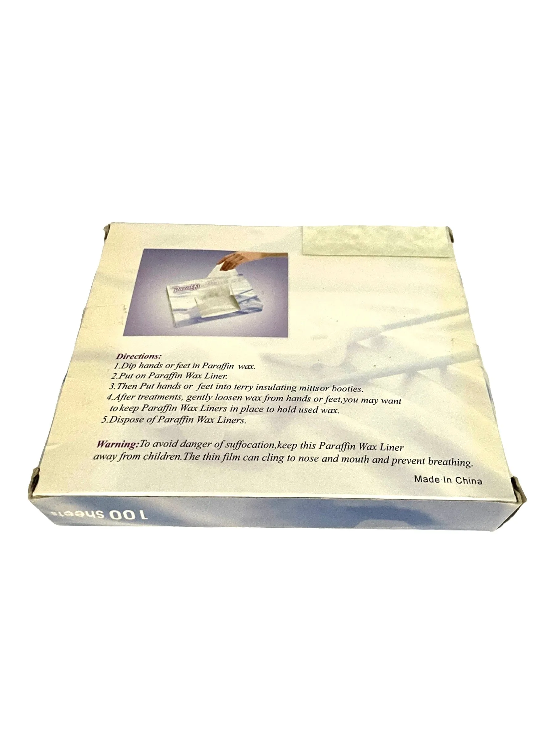 Disposable Paraffin Plastic Liners 100 Count