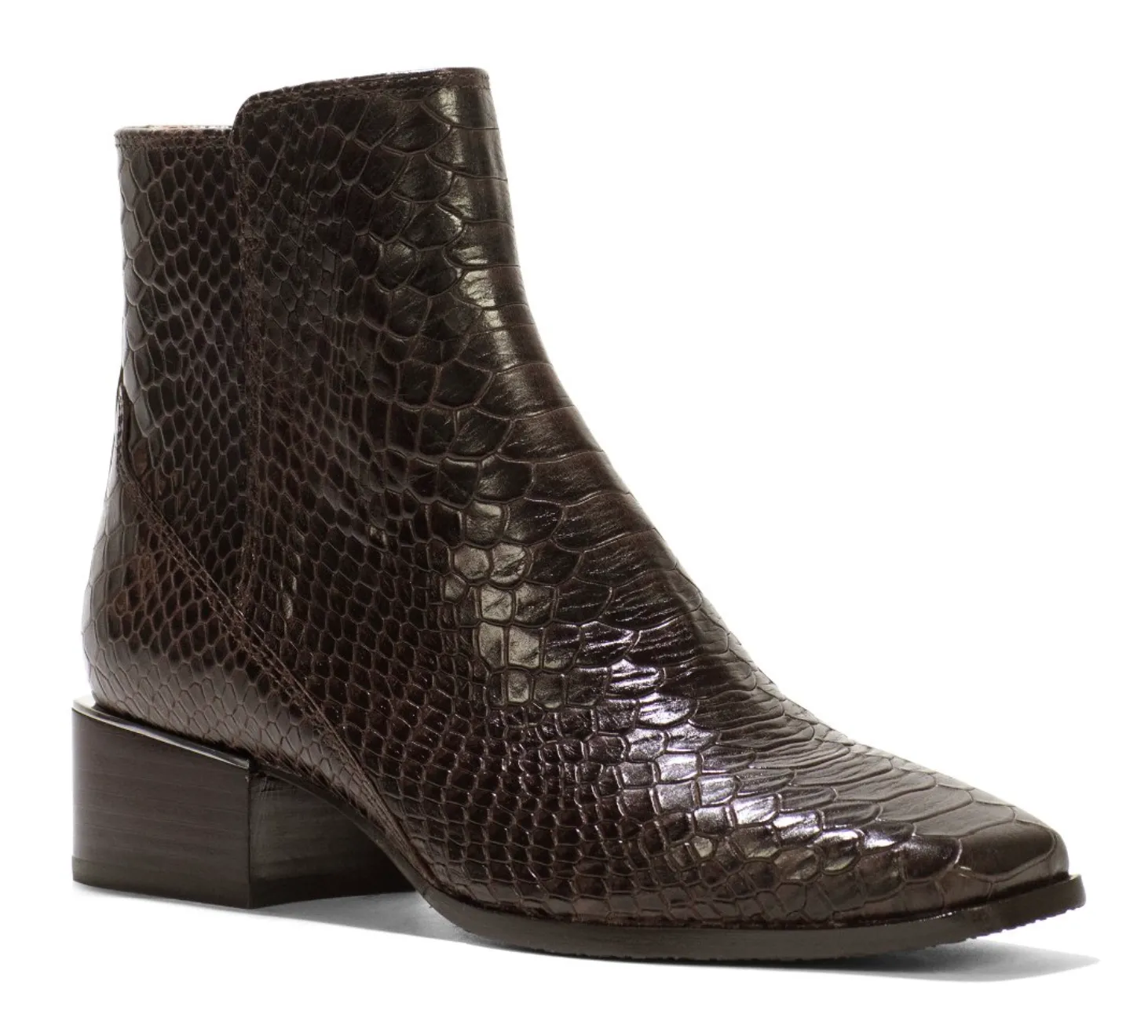 Donald Pliner Azia Bootie - DARK BROWN