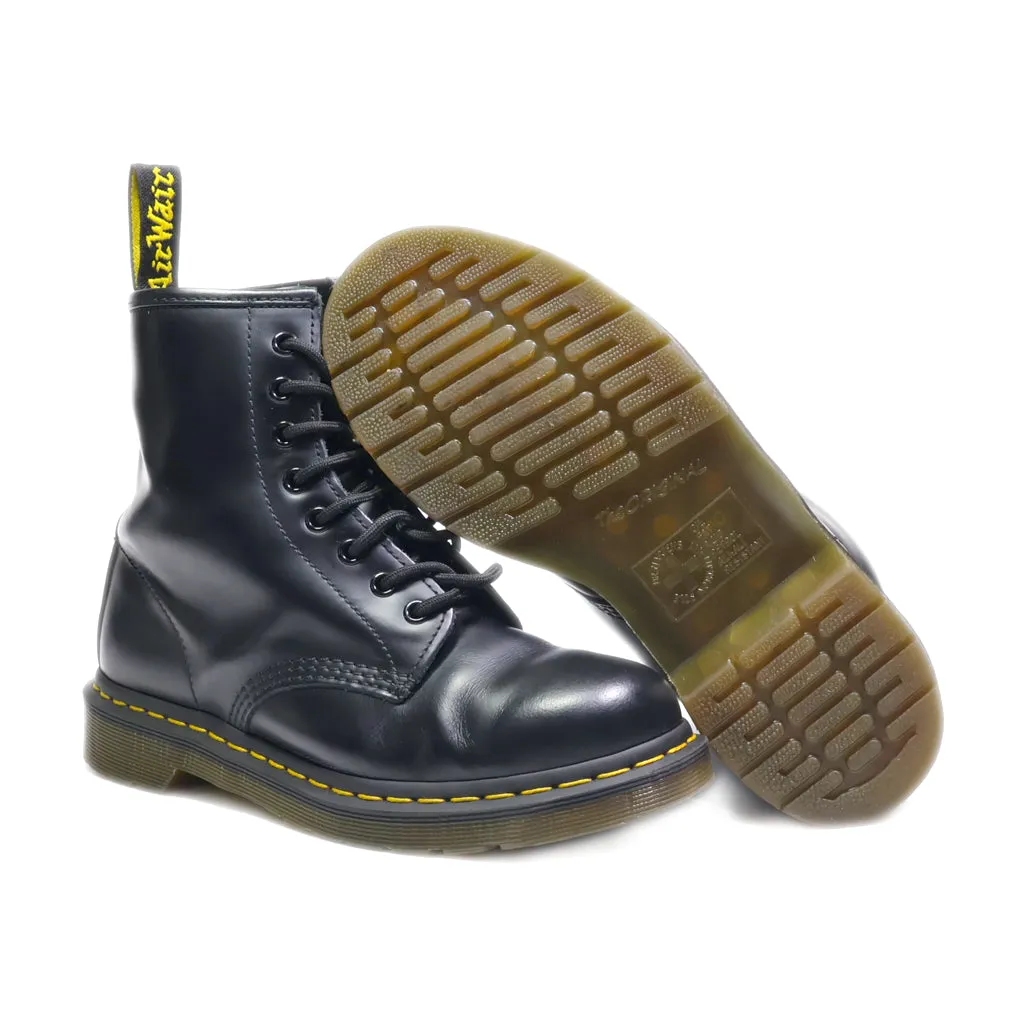 Dr. Martens Ankle Boots Leather Black Colour For Women