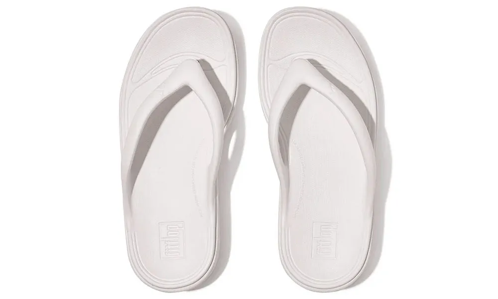 FitFlop Womens Relieff Recovery Toe Post Urban White