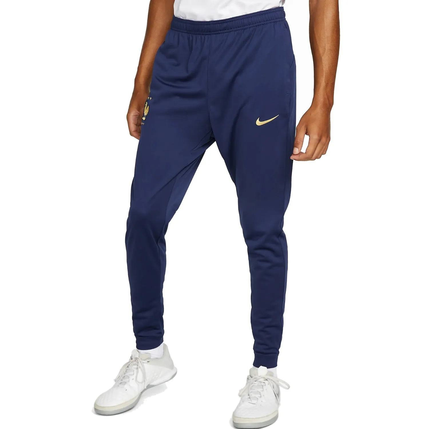 France navy hooded presentation Soccer tracksuit 2022/23 - Nike