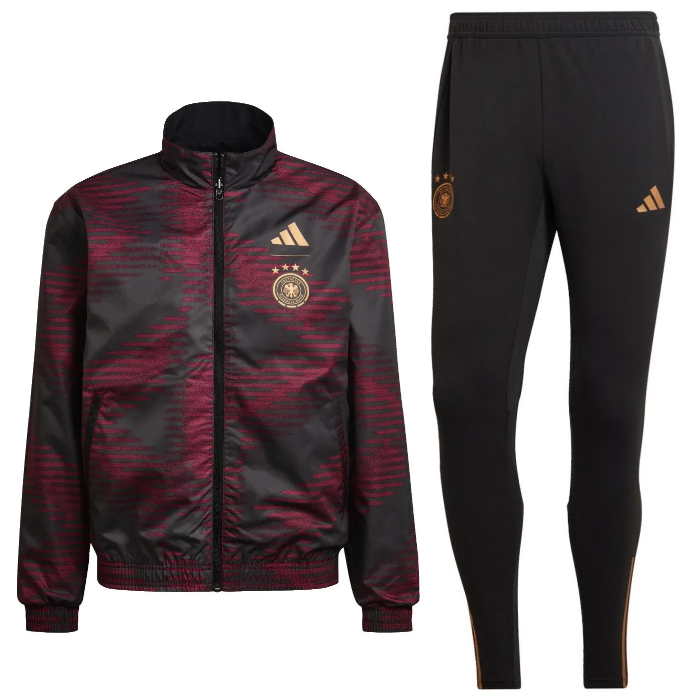 Germany pre-match presentation Soccer tracksuit 2022/23 - Adidas