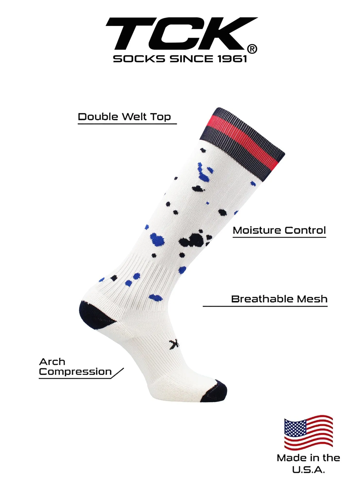 Girls USA Soccer Socks Inspired by Women's World Cup