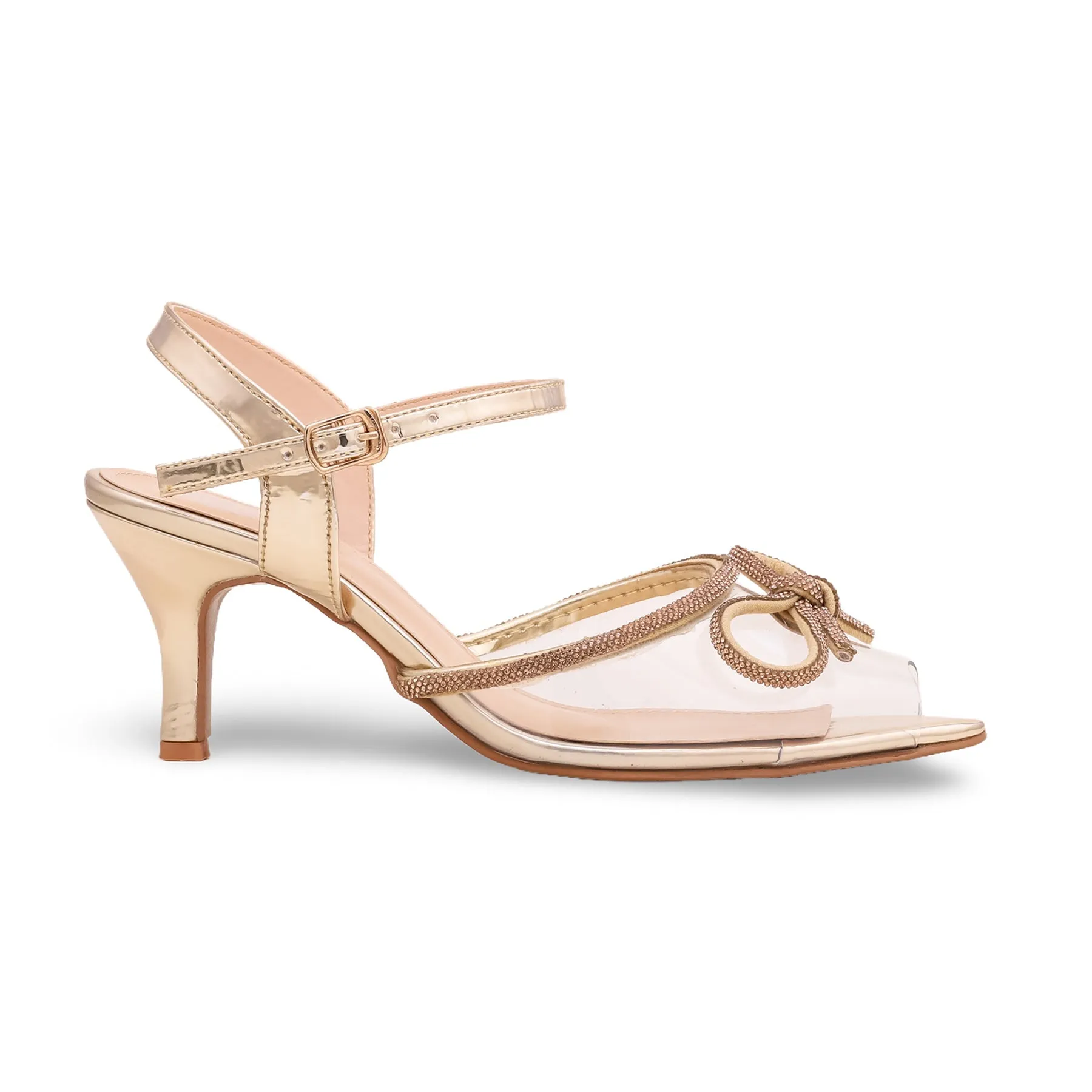 Golden Fancy Sandal FN5730