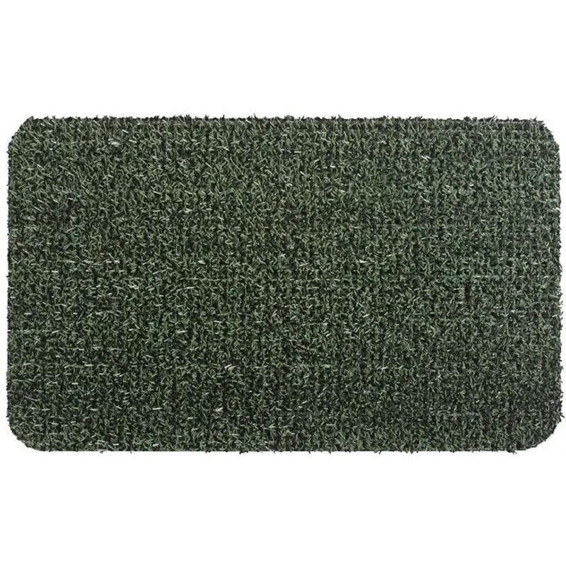 GrassWorx Clean Machine 36 in. W X 24 in. L Evergreen Flair AstroTurf Door Mat