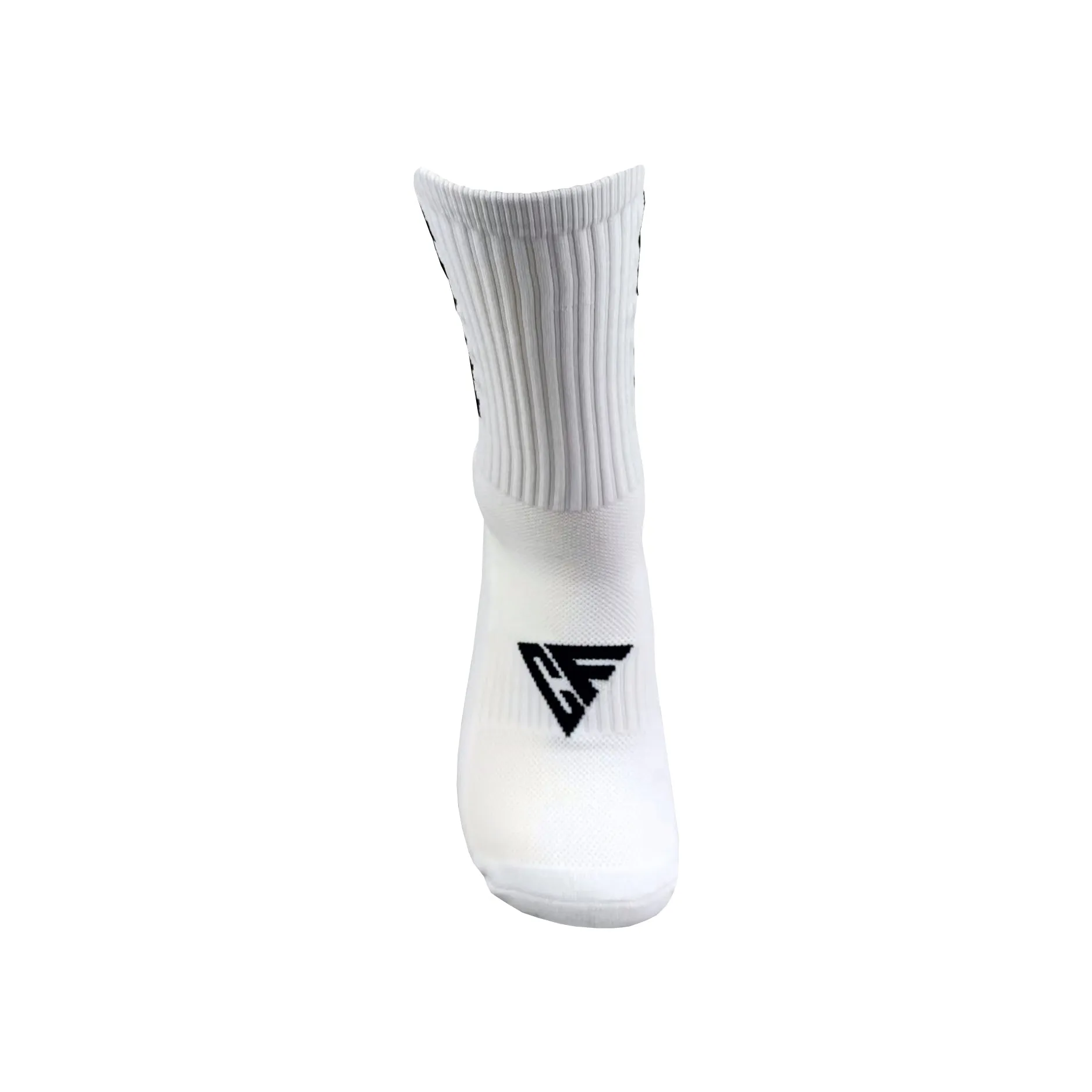 Grip Sock - White (v2) - Football   Soccer