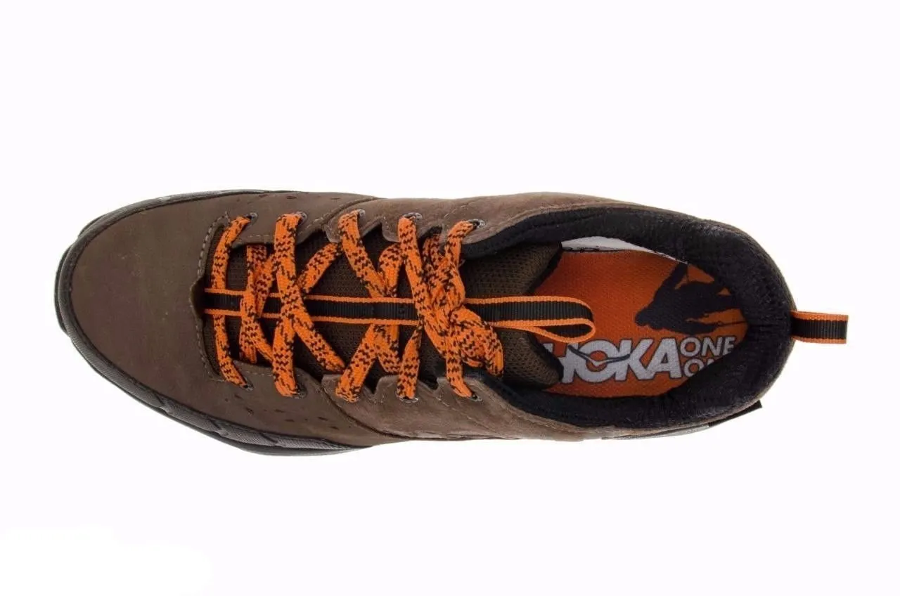 Hoka One One Tor Summit Brown / Burnt Orange Boots