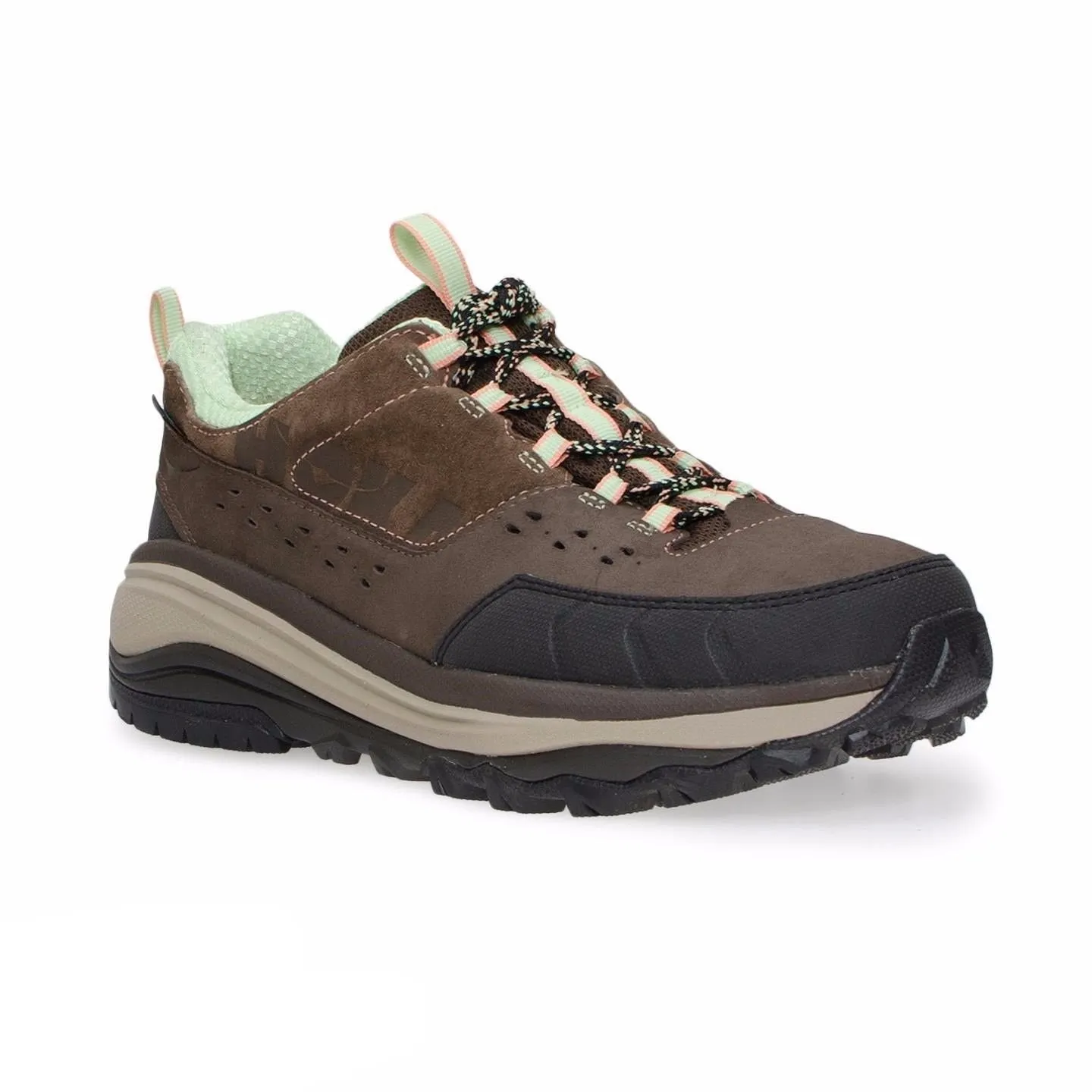 HOKA One One Tor Summit WP Brown / Patina Green Hiking Boots