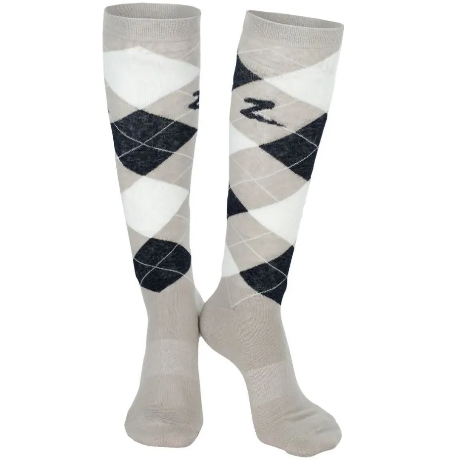 Horze Holly Argyle Knee Socks