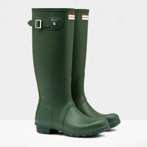 Hunter Women's Original Tall Wellington Boots in Hunter Green