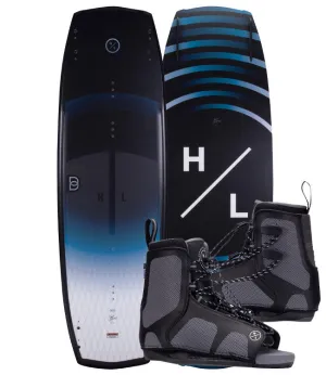 Hyperlite Baseline Wakeboard Package with Remix Boots (2022)