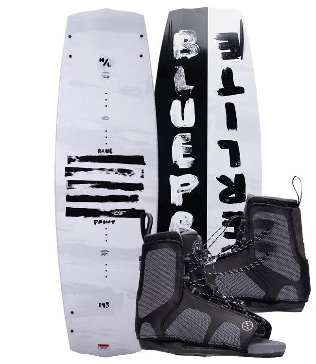 Hyperlite Blueprint Wakeboard Package with Remix Boots (2023)