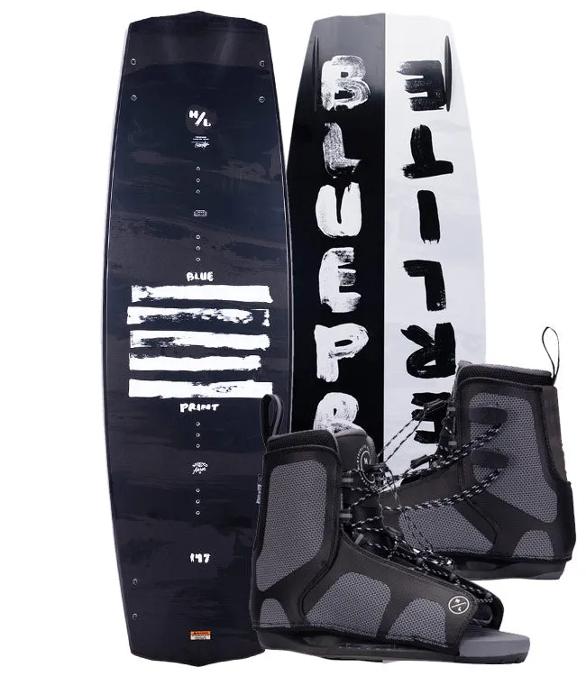 Hyperlite Blueprint Wakeboard Package with Remix Boots (2023)