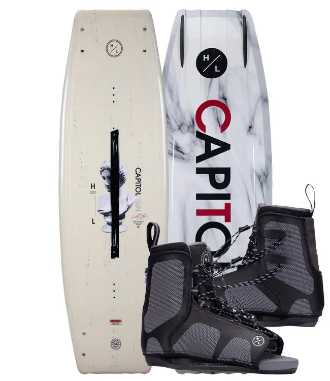 Hyperlite Capitol Wakeboard Package with Remix Boots (2023)