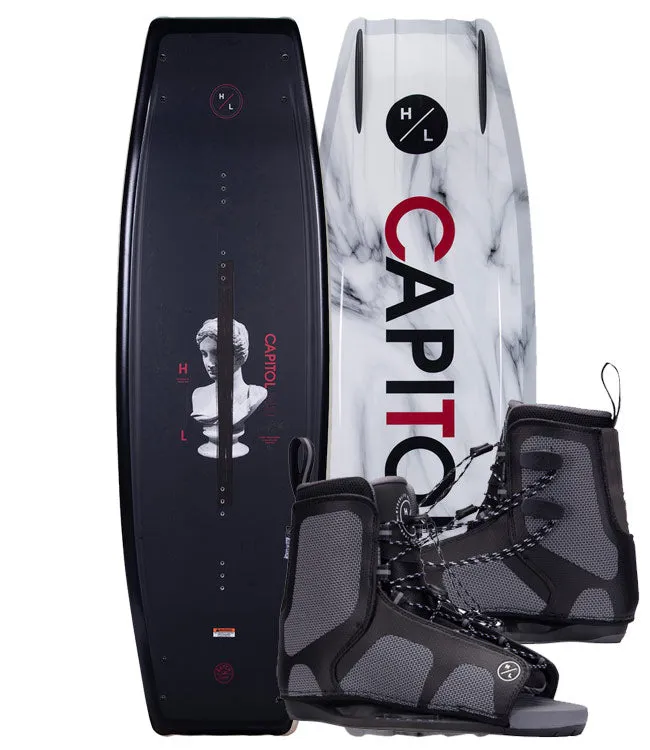 Hyperlite Capitol Wakeboard Package with Remix Boots (2023)