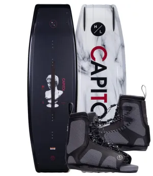 Hyperlite Capitol Wakeboard Package with Remix Boots (2023)