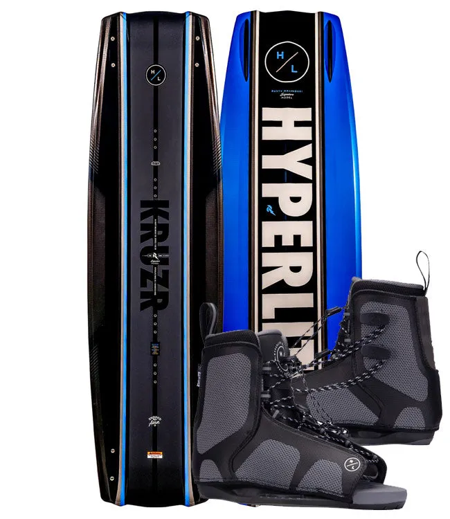 Hyperlite Kruzr Wakeboard Package with Remix Boots (2025)