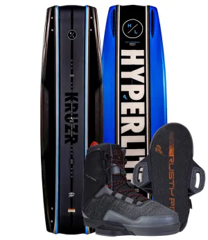 Hyperlite Kruzr Wakeboard Package with Ultra Boots (2025)