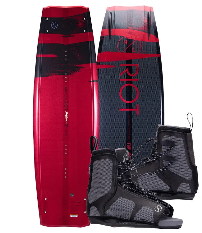 Hyperlite Riot Wakeboard Package with Remix Boots (2024)