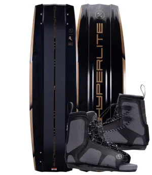 Hyperlite Rusty Pro Wakeboard Package with Remix Boots (2023)