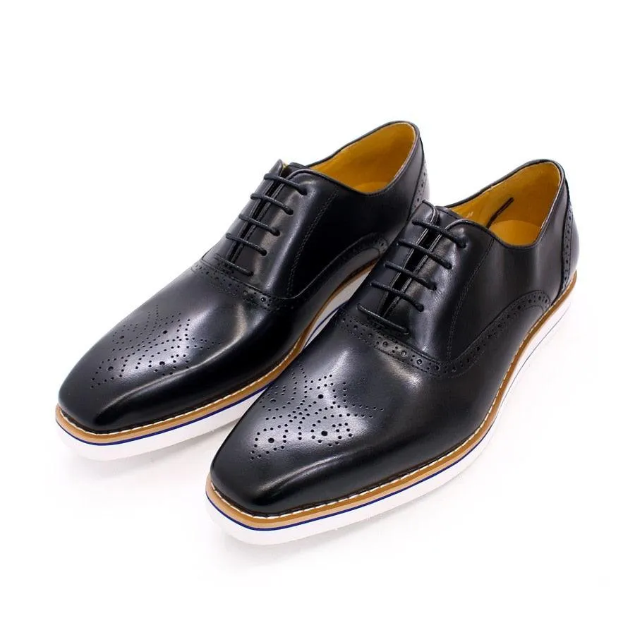 Jim - Leather casual men's shoes