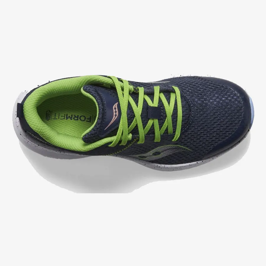 Kid's Kinvara 14 Lace (Navy/Green)