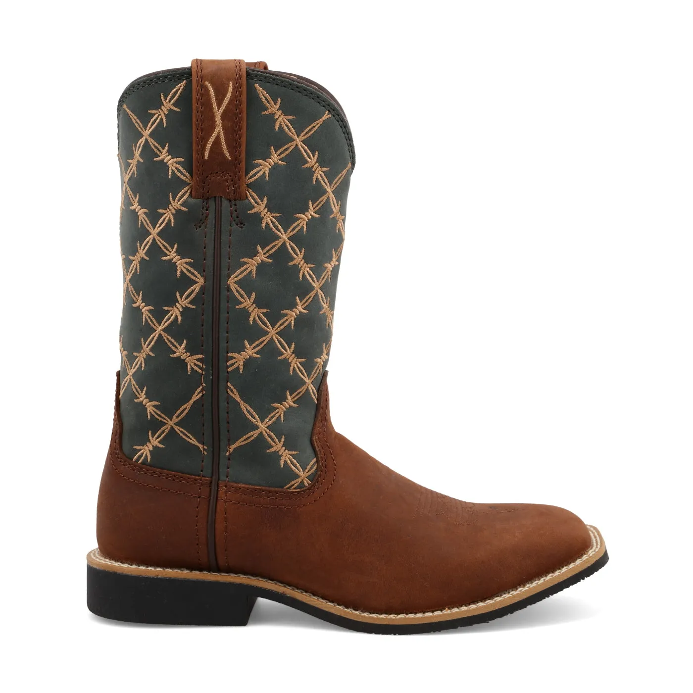 Kid's Twisted X Top Hand Mocha Slate Boot